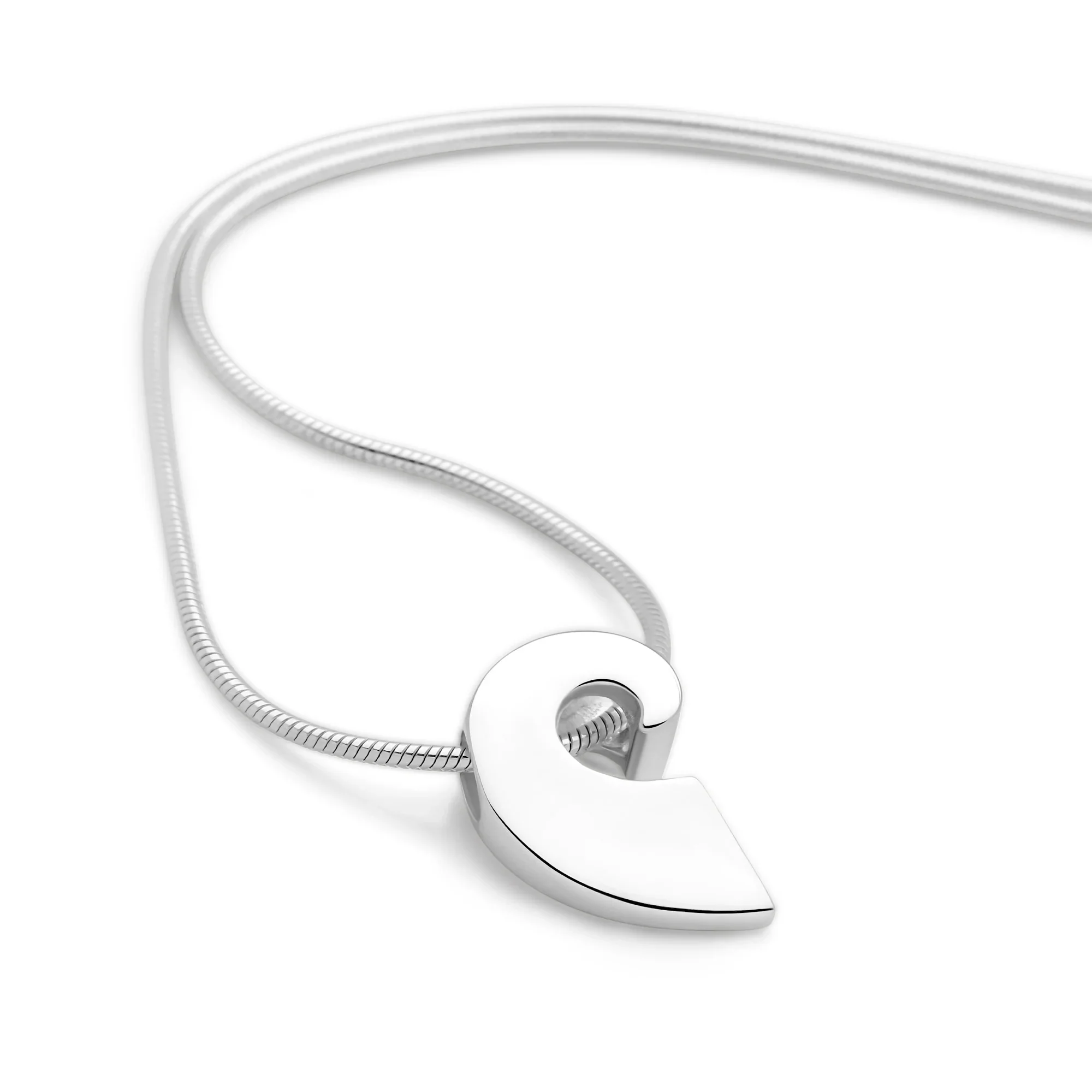 Ammonite Scroll Pendant - Image 4