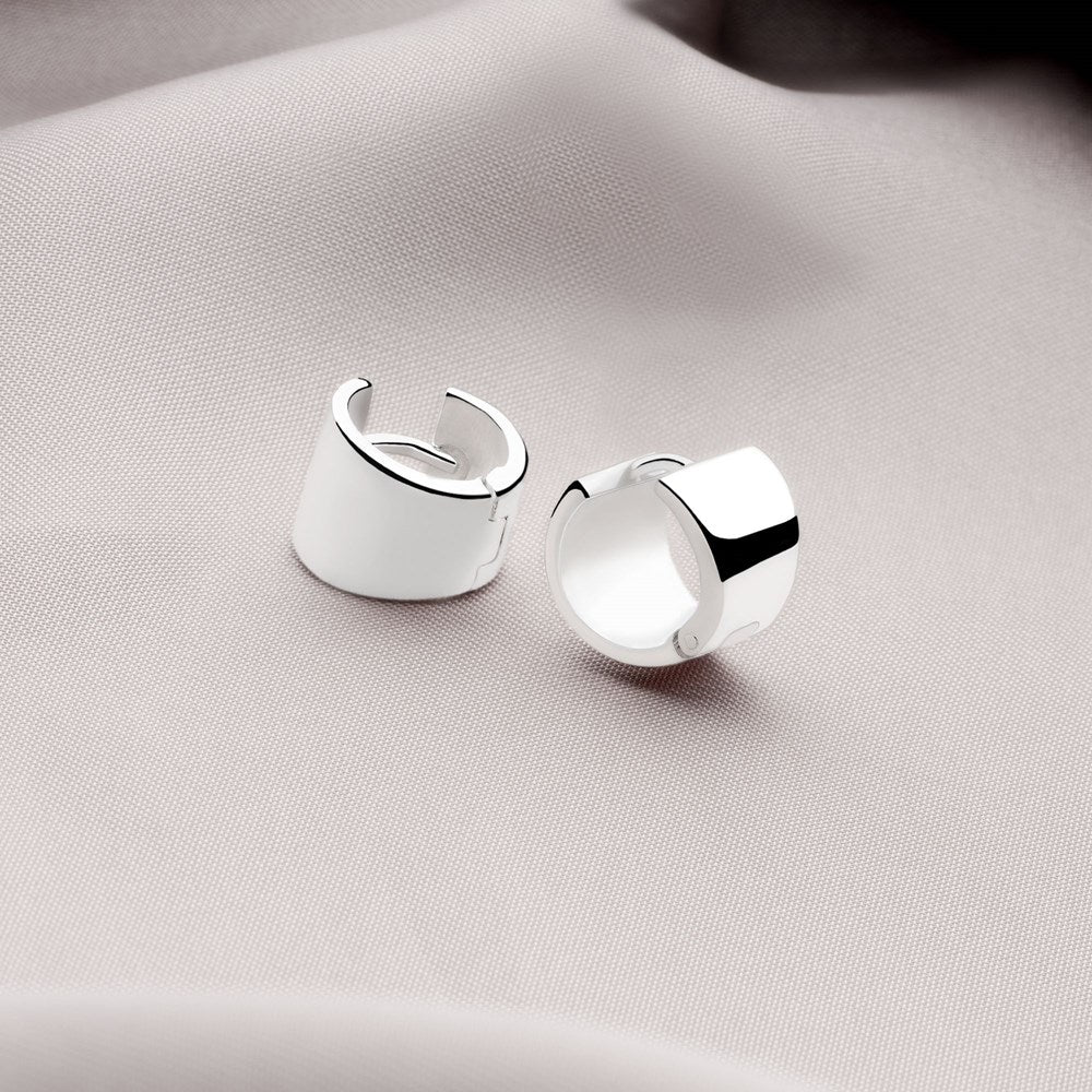 Broadway Silver Earrings - Image 3