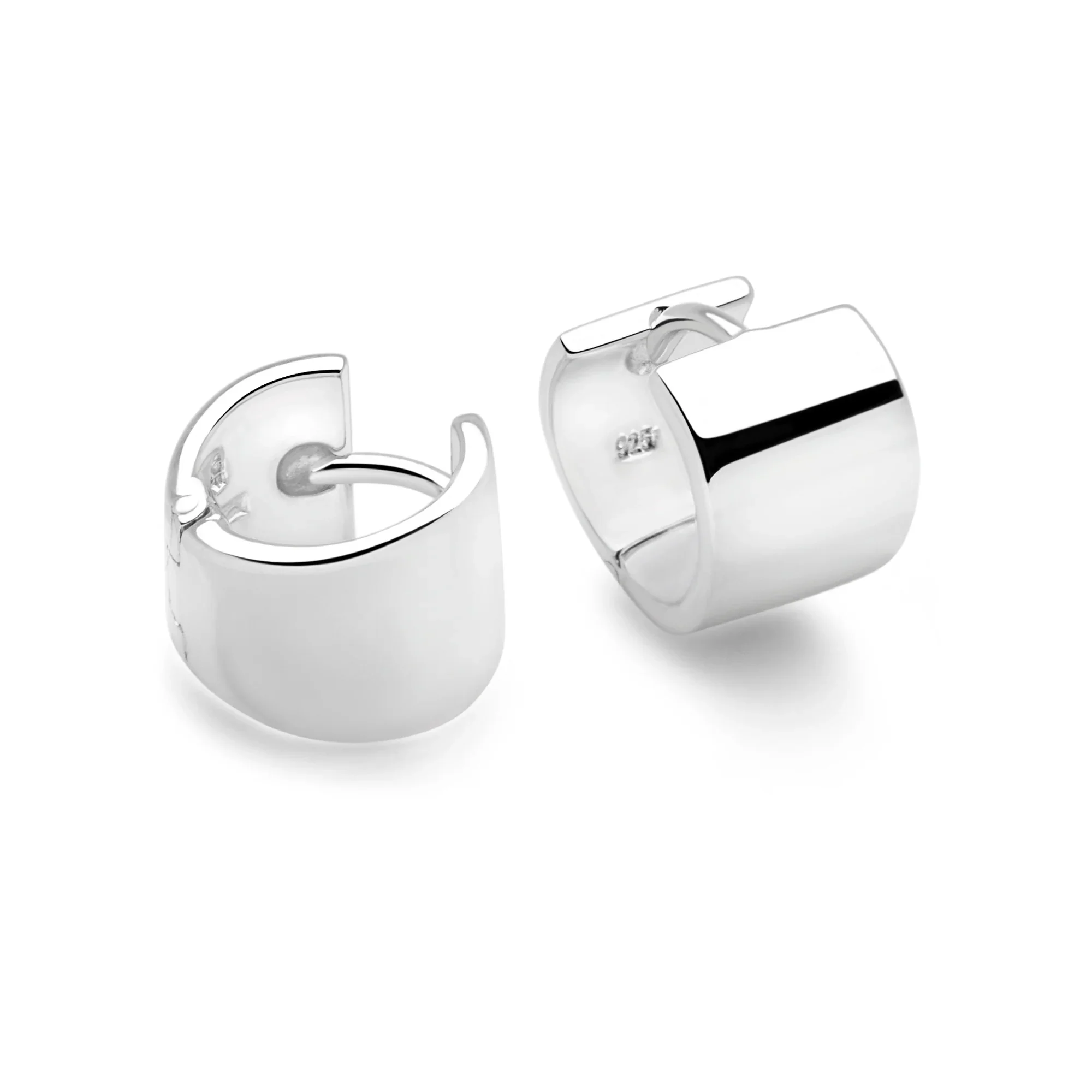 Broadway Silver Earrings - Image 4