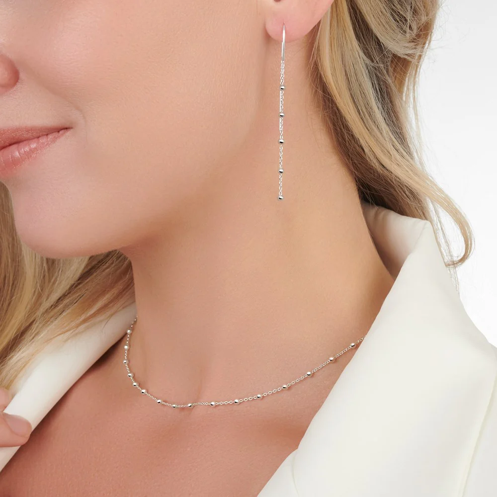 Isabella Silver Earrings - Image 5