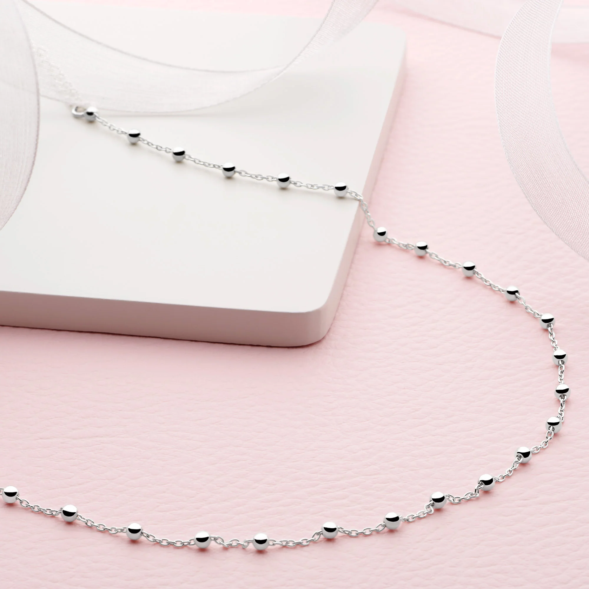 Isabella Silver Necklace - Image 3