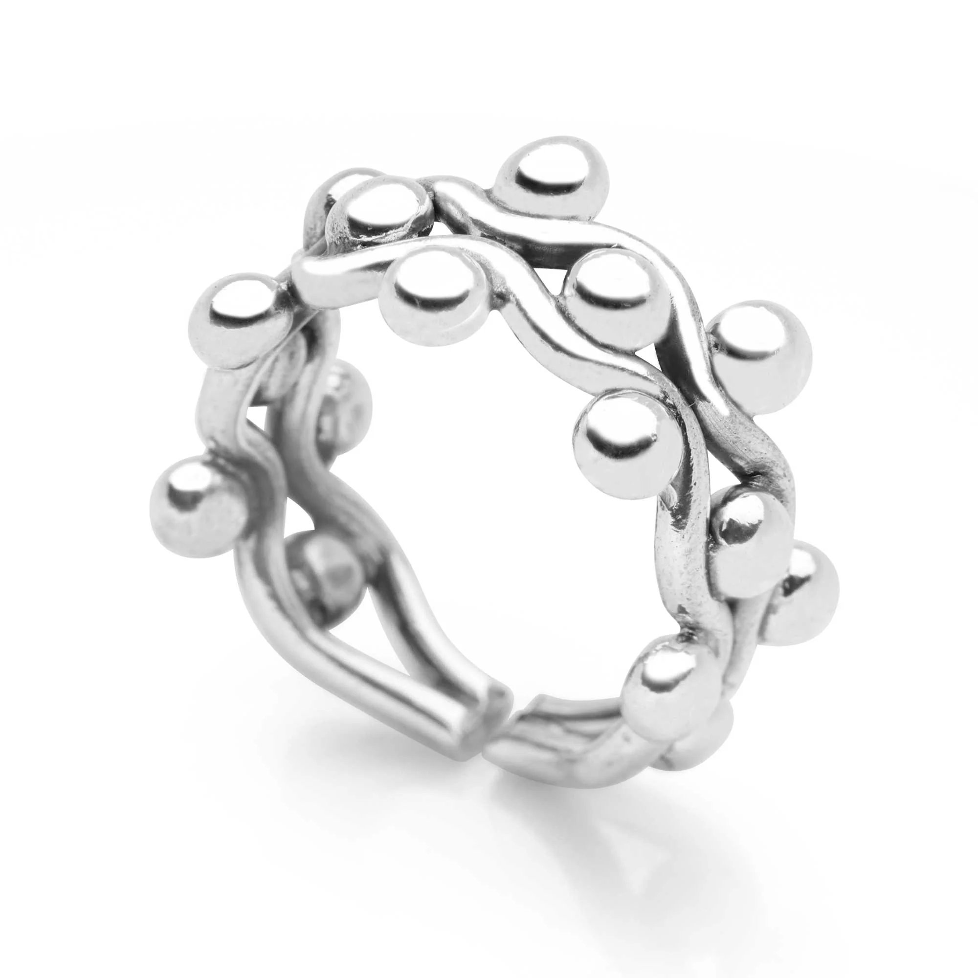 Mandalay Silver Ring - Image 3