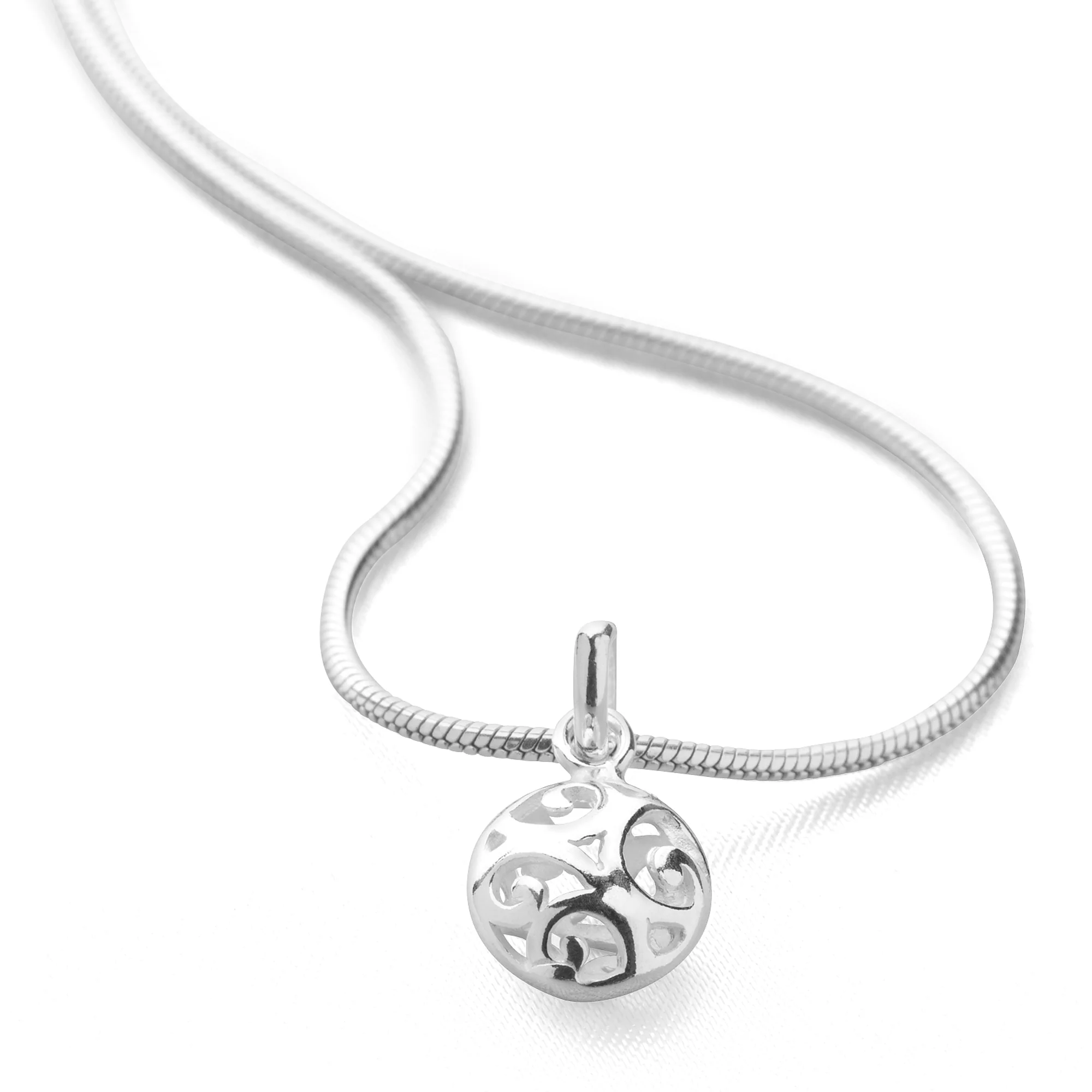 Rococo Silver Pendant - Image 4