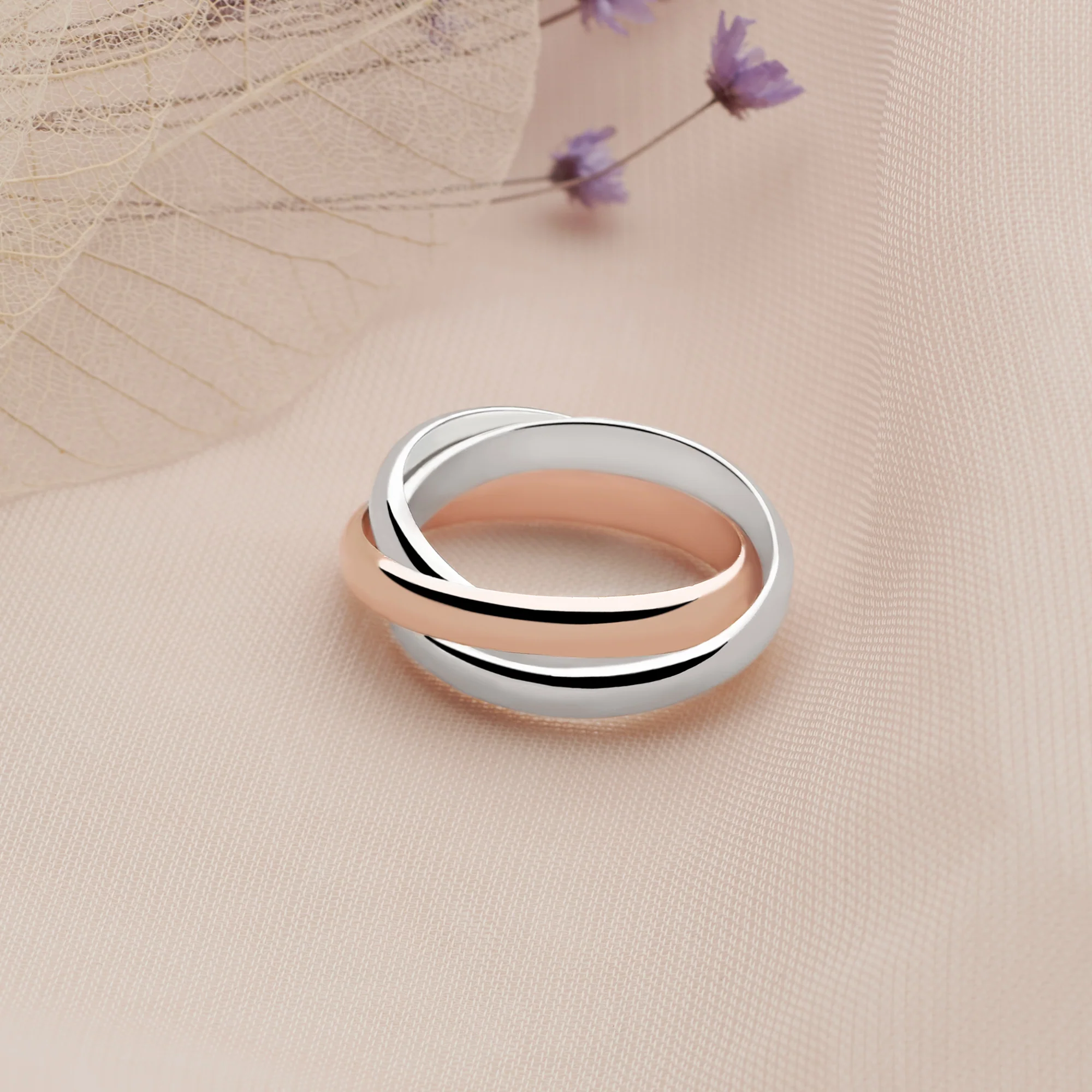 Rose Russian Wedding Ring - Image 3