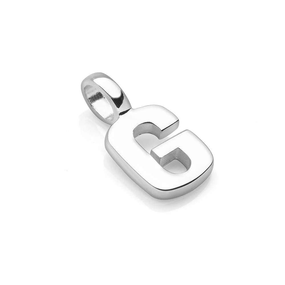 Silver Initial ID - Letter Only - Image 10