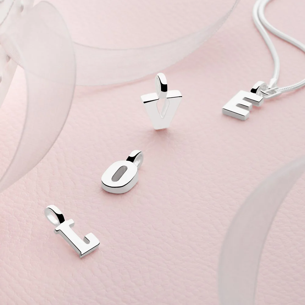 Silver Initial ID - Letter Only - Image 3