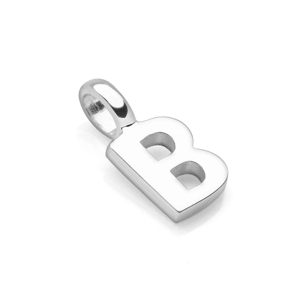 Silver Initial ID - Letter Only - Image 5