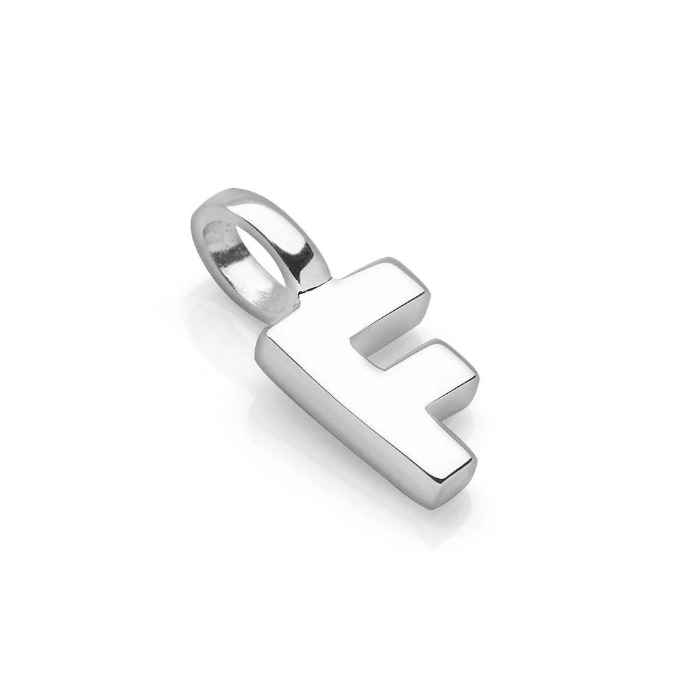 Silver Initial ID Pendant - Image 10