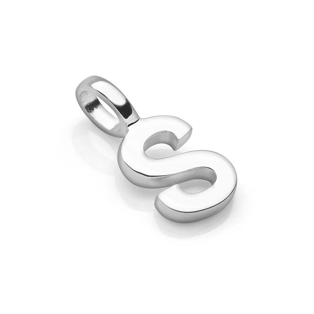 Silver Initial ID Pendant - Image 22